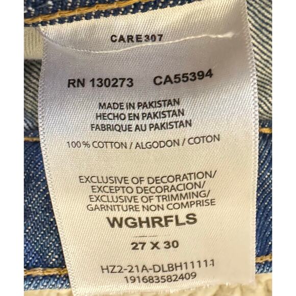 Wrangler Womens Wanderer Pin Stride High Rise Flare Jeans Size 27 - Picture 8 of 12